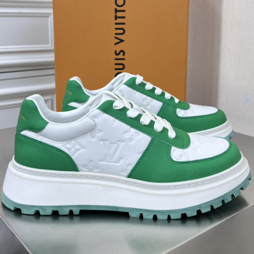 Louis Vuitton Men Shoes Fashion Sneakers Luxury Brand Mens Herlam Sneaker with Original Box