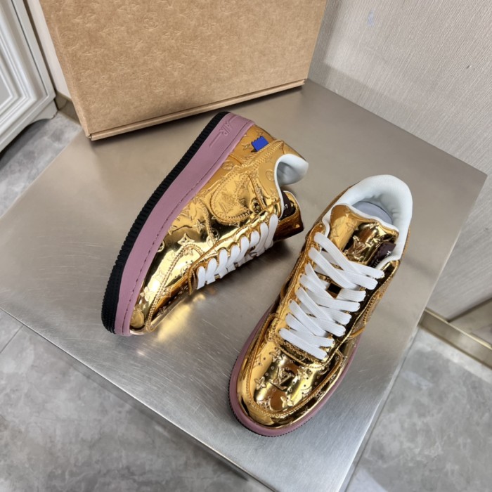 Louis Vuitton Nike LV x Nike Men Shoes Fashion Sneakers Luxury Brand Mens Sneaker with Original Box