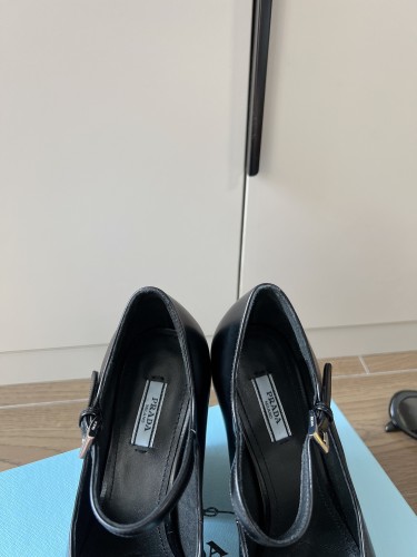 Prada Women Shoes Fashion Luxury Brand Evening Party Pumps with Original Box