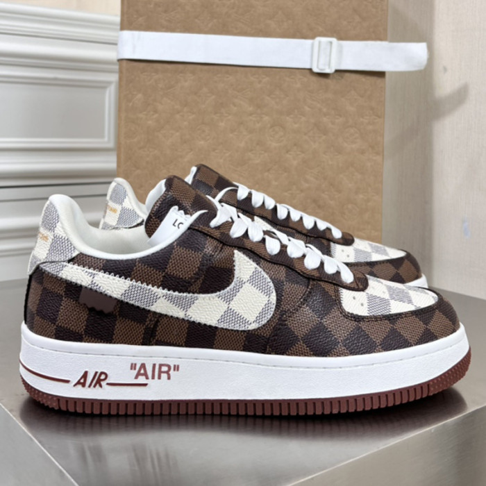 Louis Vuitton Nike LV x Nike Men Shoes Fashion Sneakers Luxury Brand Mens Sneaker with Original Box