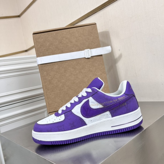 Louis Vuitton Nike LV x Nike Men Shoes Fashion Sneakers Luxury Brand Mens Sneaker with Original Box