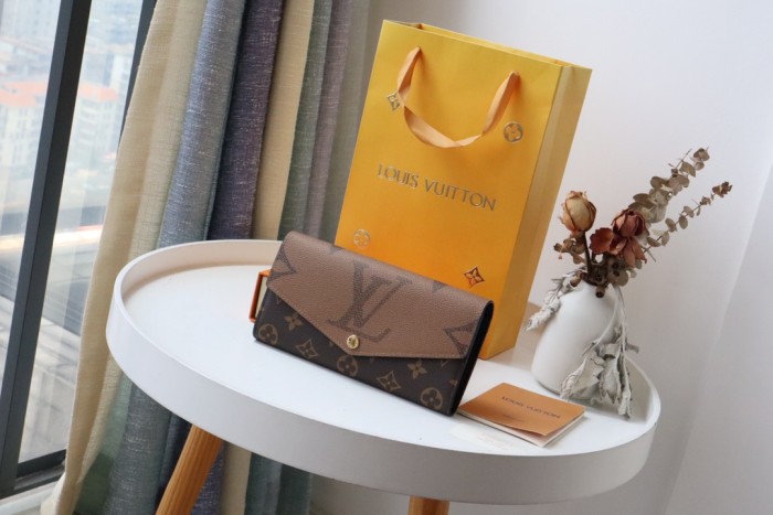 Louis Vuitton Mens Womens Wallets Purse Luxury Brand Designer Zippy WALLET M80726 with Original Box