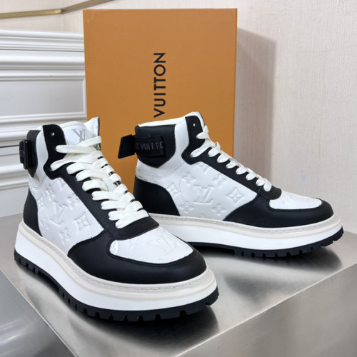 Louis Vuitton Men Shoes Fashion Sneakers Boots Luxury Brand Mens Herlam Sneaker with Original Box
