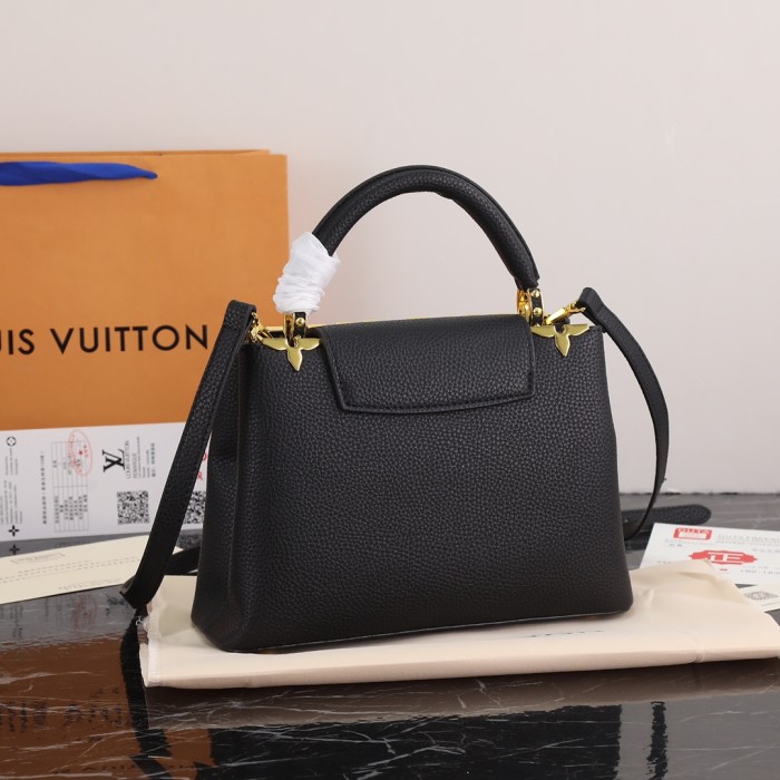 Louis Vuitton Womens Bags Handbags Luxury Brand CAPUCINES BB Leather Messenger Shoulder Bags M52689