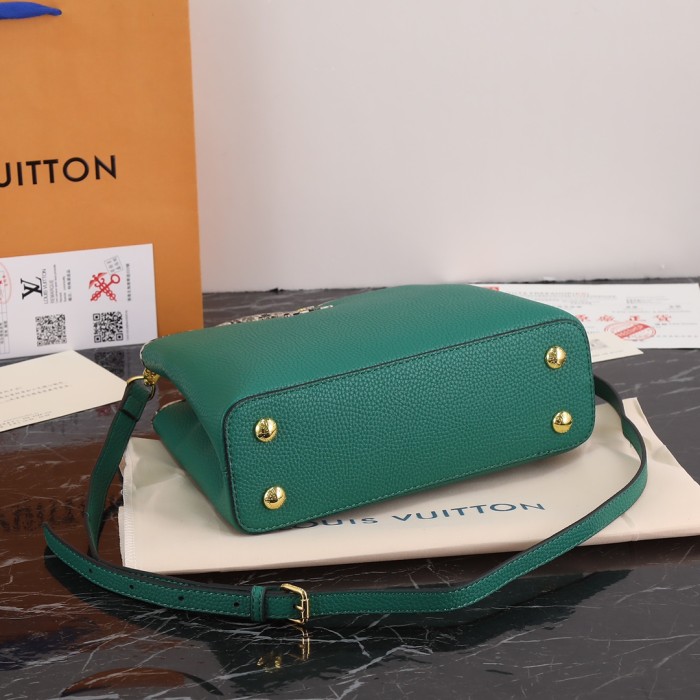 Louis Vuitton Womens Bags Handbags Luxury Brand CAPUCINES BB Leather Messenger Shoulder Bags M52689