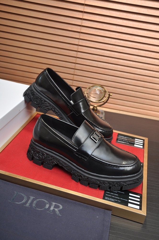 Dior Men Shoes Casual Dress Shoes Luxury Dior Explorer Loafer with Original Box