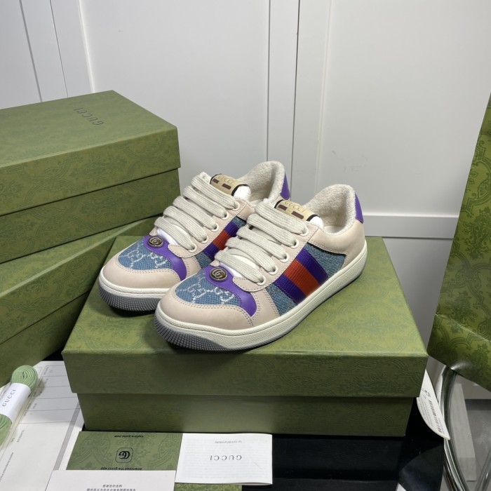 Gucci Women Shoes Sneakers Luxury Brand Women's Fashion Sneakers With Original Box
