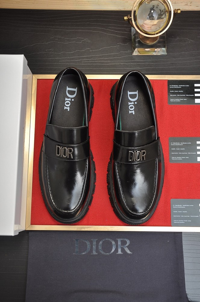 Dior Men Shoes Casual Dress Shoes Luxury Dior Explorer Loafer with Original Box