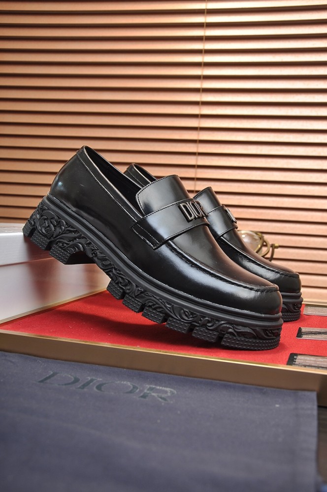 Dior Men Shoes Casual Dress Shoes Luxury Dior Explorer Loafer with Original Box
