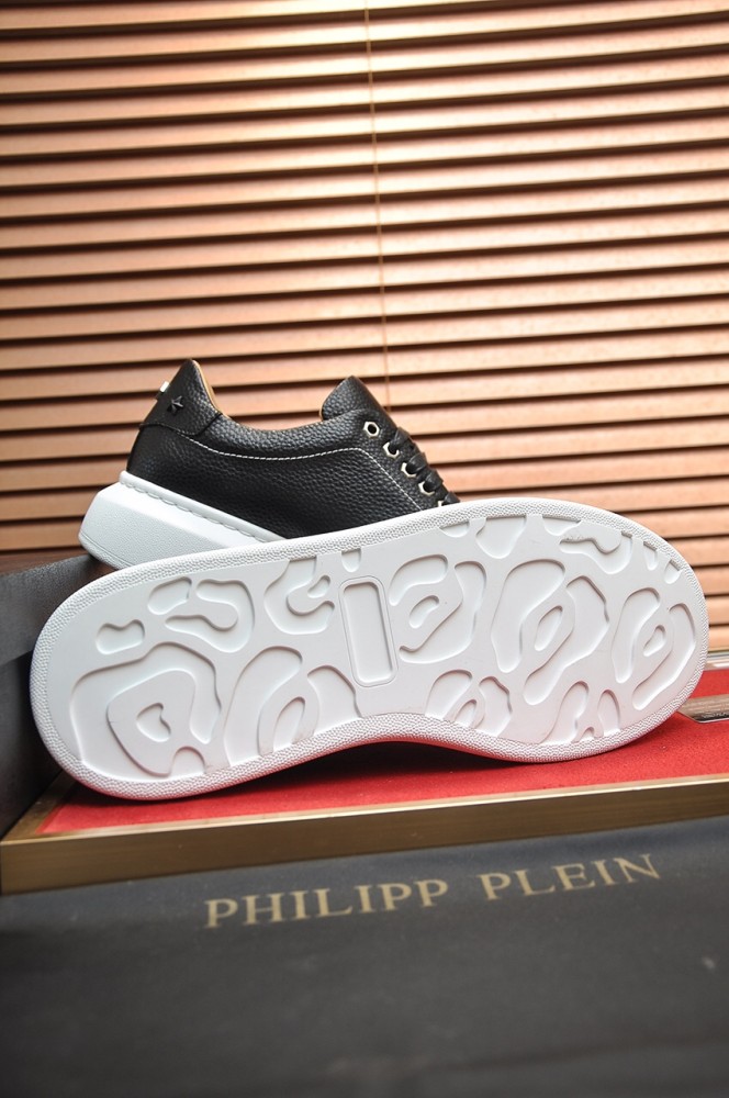Philipp Plein Men Shoes Sneakers Low Top Sneaker Fashion Design Luxury Brand Trainer Predator TM with Original Box
