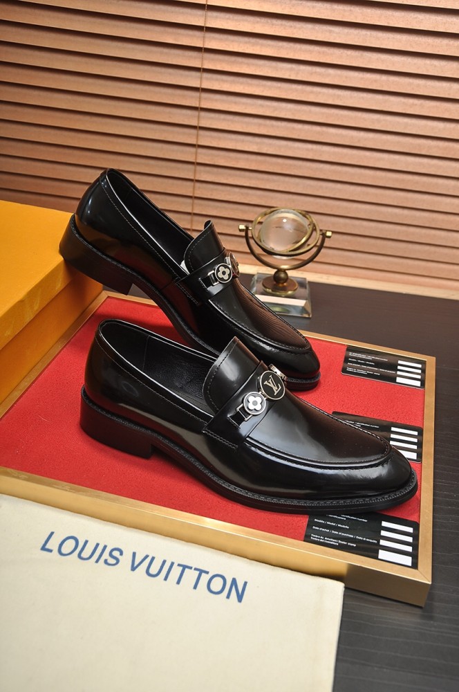 Louis Vuitton Men Shoes Dress Shoes Fashion Luxury Brand Mens Casual Shoes with Original Box