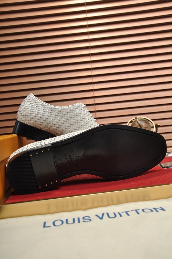 Louis Vuitton Men Shoes Dress Shoes Fashion Luxury Brand Mens Casual Shoes with Original Box