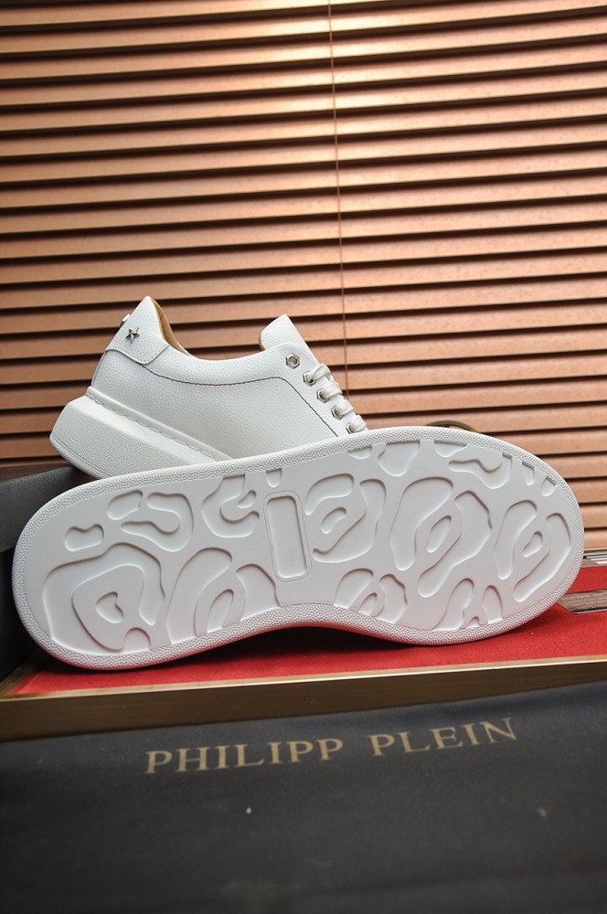 Philipp Plein Men Shoes Sneakers Low Top Sneaker Fashion Design Luxury Brand Trainer Predator TM with Original Box
