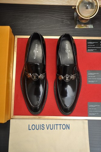 Louis Vuitton Men Shoes Dress Shoes Fashion Luxury Brand Mens Casual Shoes with Original Box