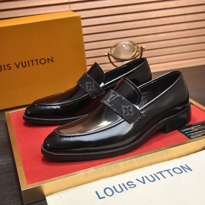 Louis Vuitton Men Shoes Dress Shoes Fashion Luxury Brand Mens Casual Shoes with Original Box
