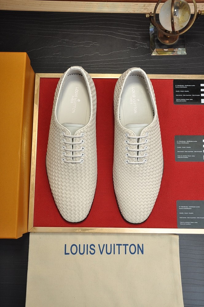 Louis Vuitton Men Shoes Dress Shoes Fashion Luxury Brand Mens Casual Shoes with Original Box