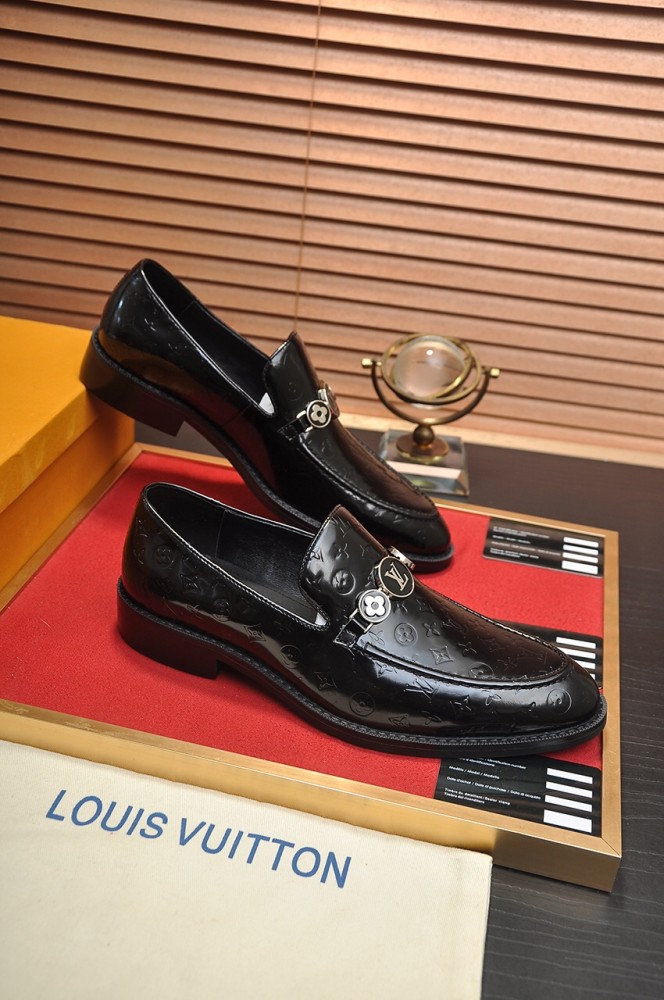 Louis Vuitton Men Shoes Dress Shoes Fashion Luxury Brand Mens Casual Shoes with Original Box