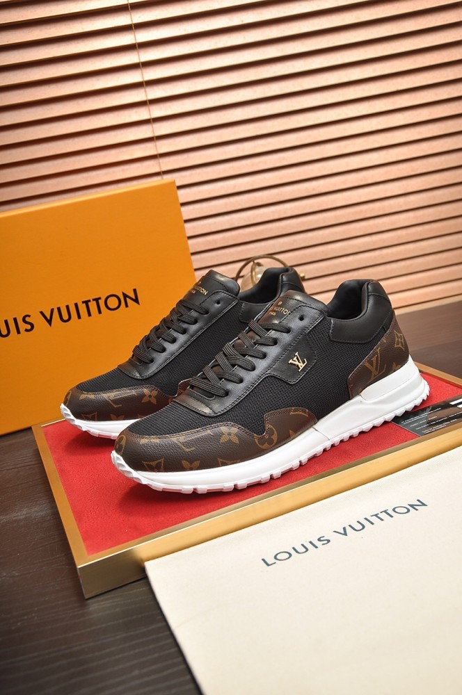 Louis Vuitton Men Shoes Sports RUN AWAY SNEAKER Running Design Luxury Brand with Original Box 1A9ZK8