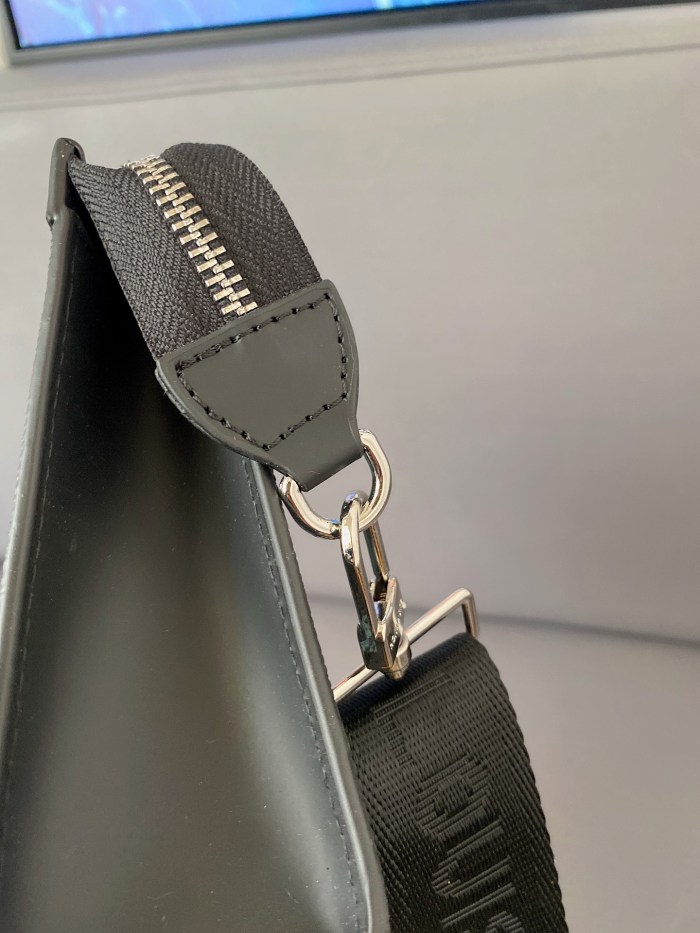 Louis Vuitton Womens Mens Bags Shoulder Bags Luxury Brand GASTON WEARABLE WALLET with Original Box N64608 Damier Graphite coated canvas