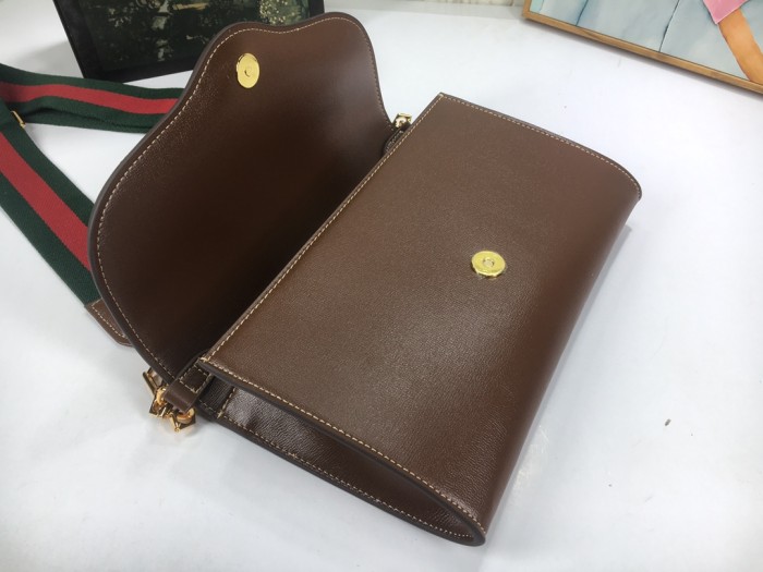 Gucci Womens Bags Luxury Brand Gucci Horsebit 1955 small bag in GG Supreme with Original Box 677286 HUHHX 9759
