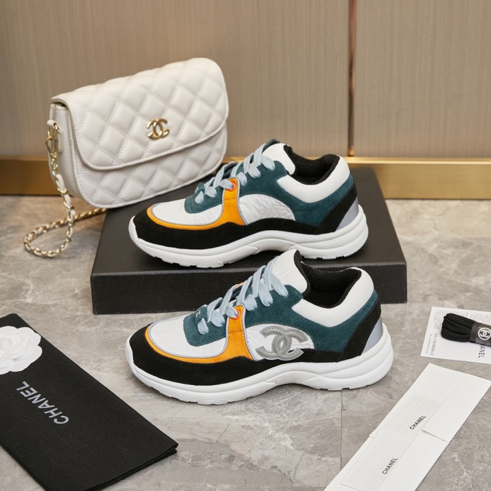 Chanel Women Shoes Sneakers Luxury Brand Sports Shoes Breathable Design with Original Box