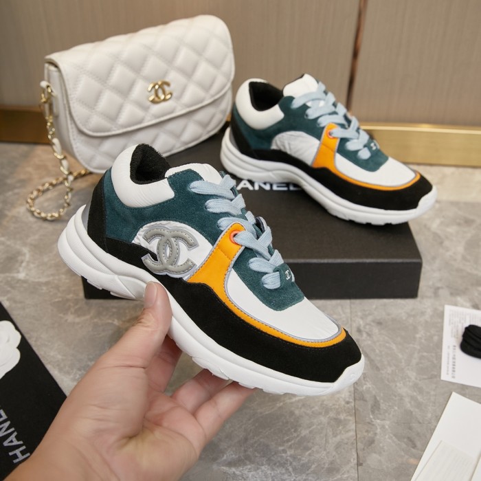 Chanel Women Shoes Sneakers Luxury Brand Sports Shoes Breathable Design with Original Box
