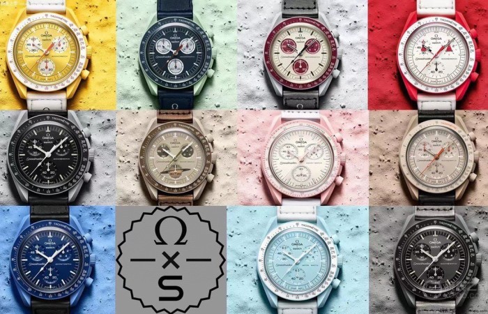 Omega Swatch Mens Watch Luxury Brand Design Fashion Type with Original Box