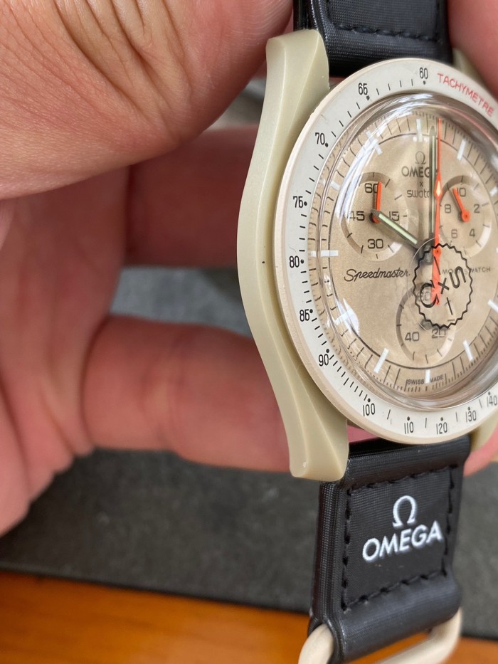 Omega Swatch Mens Watch Luxury Brand Design Fashion Type with Original Box