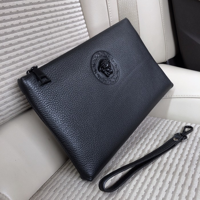 Versace Mens Bags Clutches Wallets Clutch Designer Luxury Brand LA MEDUSA with Original Box