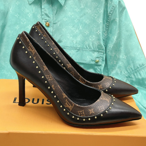 Louis Vuitton Womens Shoes Ballerina Flat Luxury Brand Casual Shoes for Women with Original Box 8cm heel