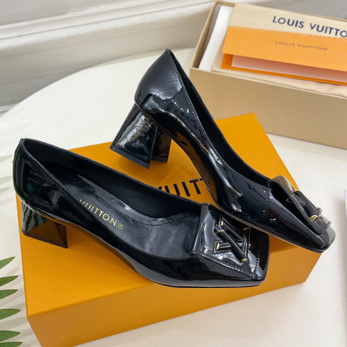 Louis Vuitton Womens Shoes Ballerina Flat Luxury Brand Casual Shoes for Women with Original Box 5cm heel