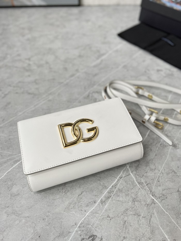 Dolce&Gabbana Womens Bags Shoulder Bag in quilted nappa leather Luxury Brand with Original Box