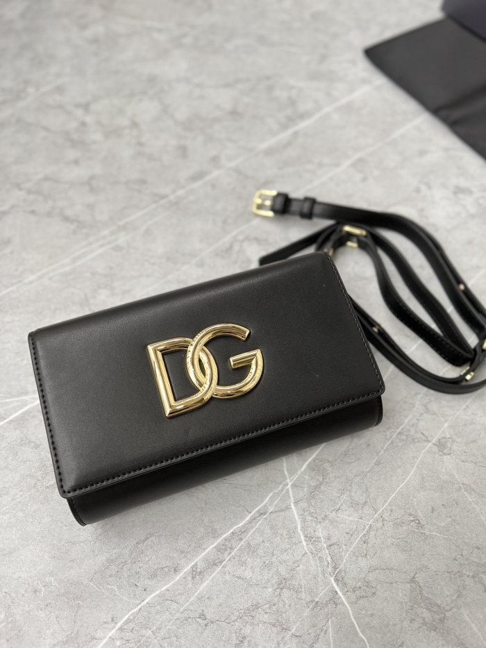 Dolce&Gabbana Womens Bags Shoulder Bag in quilted nappa leather Luxury Brand with Original Box
