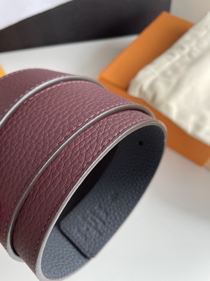 Louis Vuitton Mens Belt Luxury Brand Design Fashion Type with Original Box LV INITIALES 40MM REVERSIBLE M9151Q