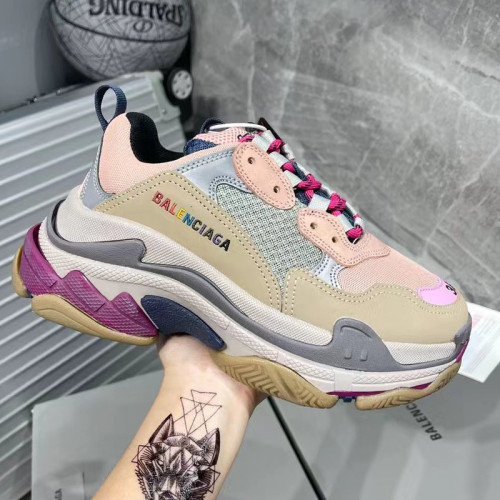Balenciaga Womens Shoes Sneakers Luxury Brand Triple S Sneaker with Original Box