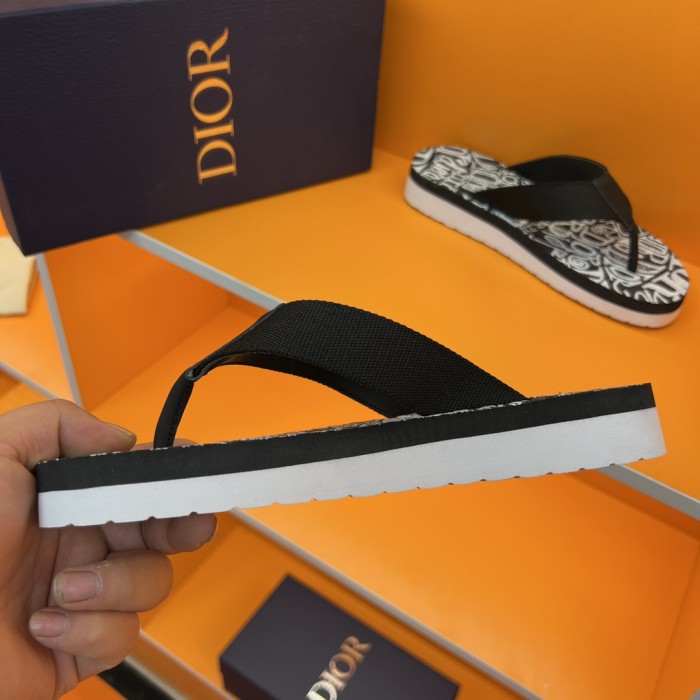 Dior Men Shoes Sandals Luxury Brand Fashion DIOR AQUA SANDAL with Original Box