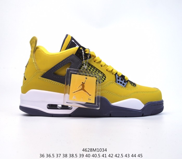 Nike Air Jordan 4 Retro SE University Blue Men Womens Shoes Sneakers with Original Box 4628M1034