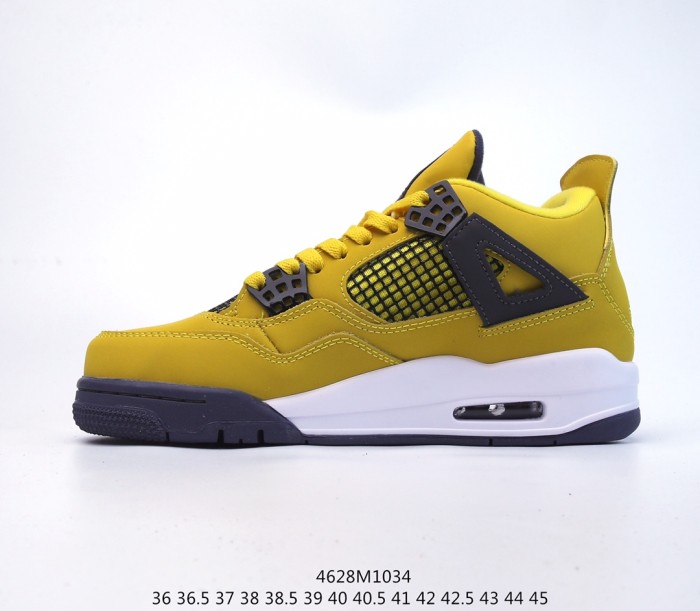 Nike Air Jordan 4 Retro SE University Blue Men Womens Shoes Sneakers with Original Box 4628M1034