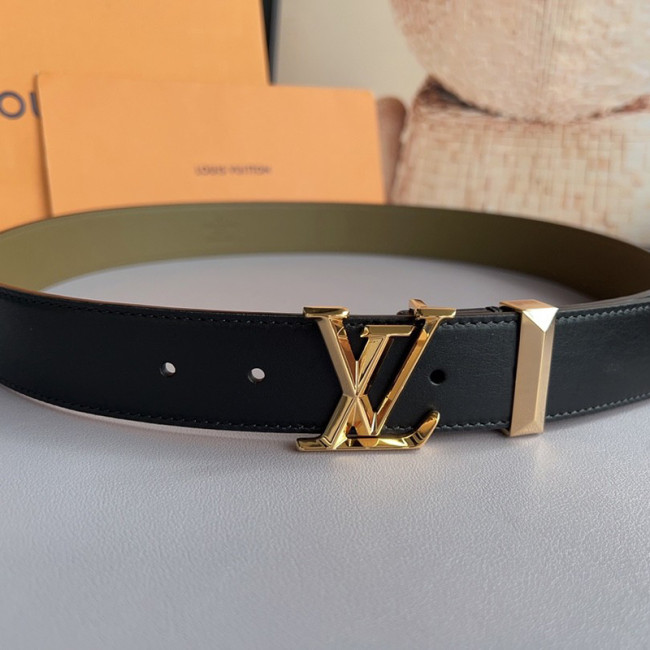 Louis Vuitton Mens Belt Luxury Brand Design Fashion Type with Original Box LV Pyramide 35MM Belt M0498S