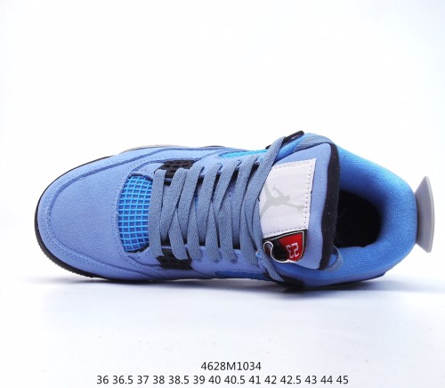 Nike Air Jordan 4 Retro SE University Blue Men Womens Shoes Sneakers with Original Box 4628M1034