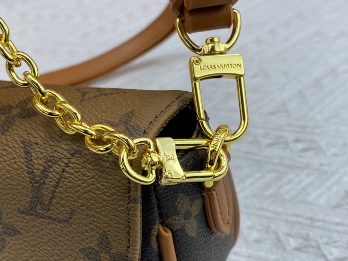 Louis Vuitton Womens Bags Messenger Shoulder Bags Luxury Brand Wallet On Chain Ivy with Original Box M81911