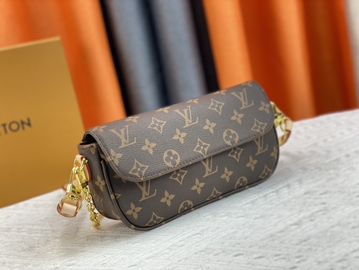 Louis Vuitton Womens Bags Messenger Shoulder Bags Luxury Brand Wallet On Chain Ivy with Original Box M81911