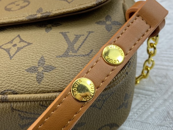 Louis Vuitton Womens Bags Messenger Shoulder Bags Luxury Brand Wallet On Chain Ivy with Original Box M81911