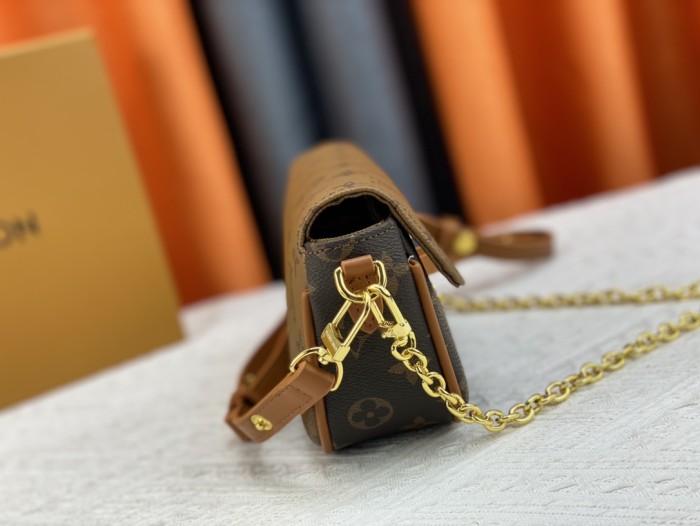 Louis Vuitton Womens Bags Messenger Shoulder Bags Luxury Brand Wallet On Chain Ivy with Original Box M81911