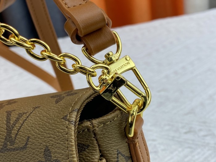 Louis Vuitton Womens Bags Messenger Shoulder Bags Luxury Brand Wallet On Chain Ivy with Original Box M81911