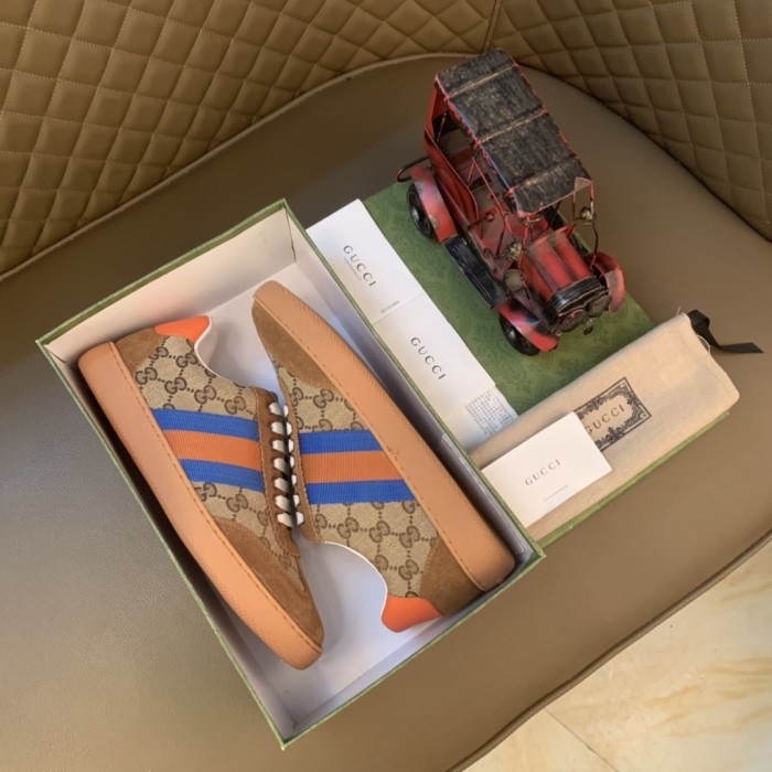 Gucci Mens Shoes Sneakers Luxury Brand Men's ACE GG sneaker with Original Box