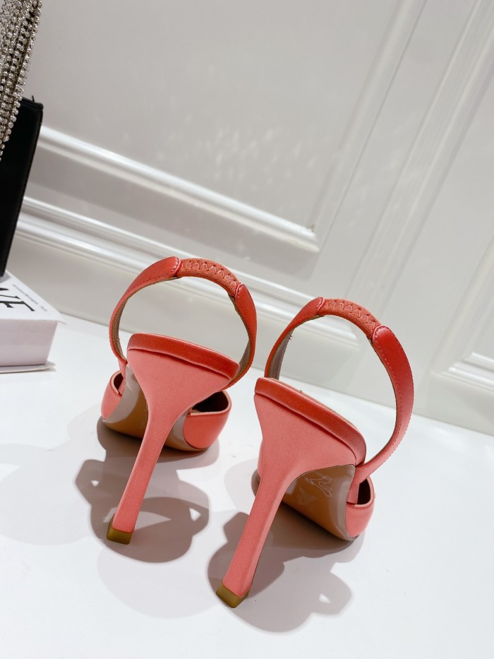 Amina Muaddi Womens Shoes Sandals Slippers Luxury Brand Fashion Pumps for Women with Original Box