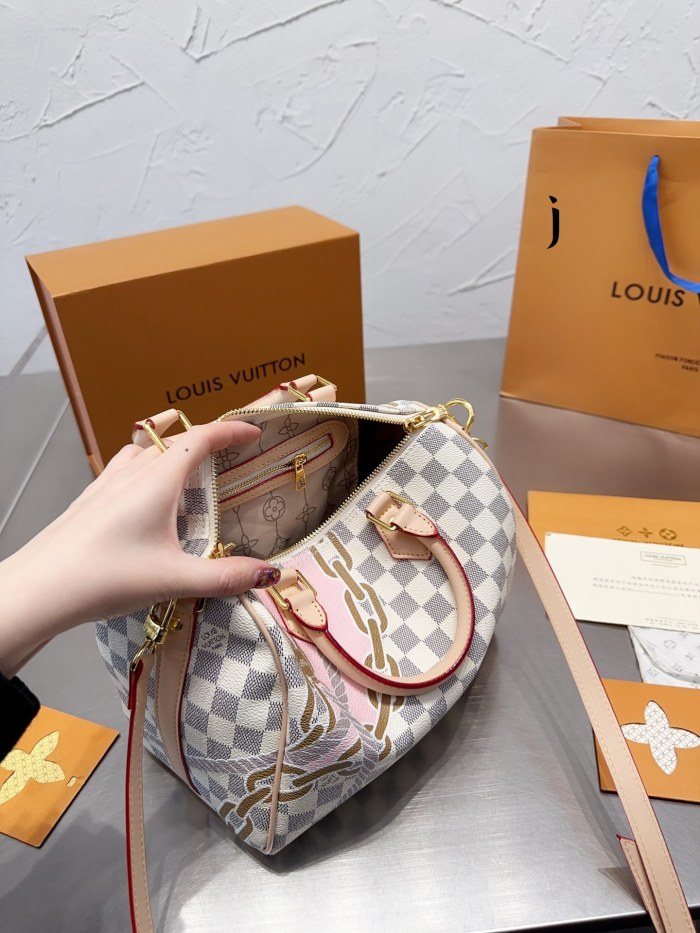 Louis Vuitton Womens Bags Luxury Brand Fashion Type Louis Vuitton SPEEDY BANDOULIÈRE 25 with Original Box M46268