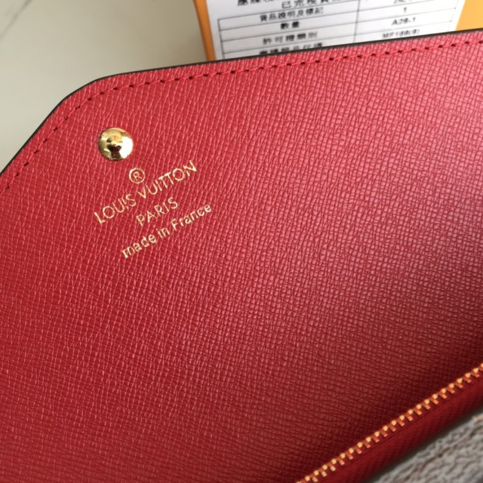 Louis Vuitton Mens Womens Wallets Purse Luxury Brand Designer Zippy WALLET with Original Box M60531