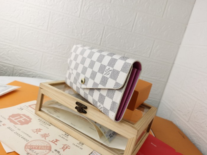 Louis Vuitton Mens Womens Wallets Purse Luxury Brand Designer Zippy WALLET with Original Box M60531